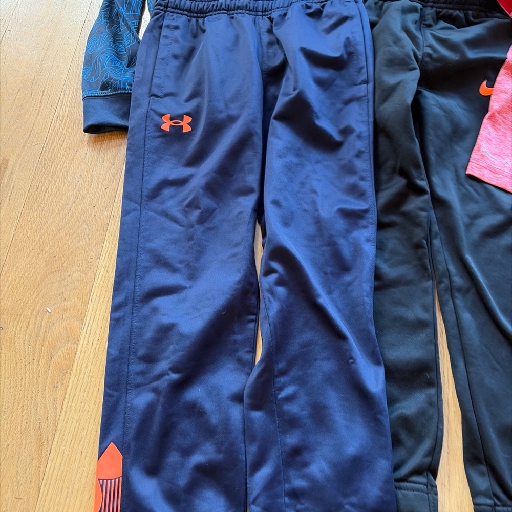 Adidas Under Armour Nike Boys Youth Size 7 clothing lot Track Jacket Pants J7 - Picture 5 of 15